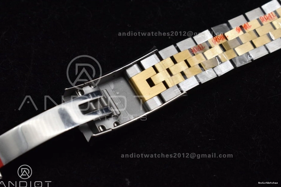 Steel SS VR Edition Bracelet Best 904L Clean YG 607 41 Stick Dial Jubilee on DateJust 1:1 UrbanChic 126333 YG 0127